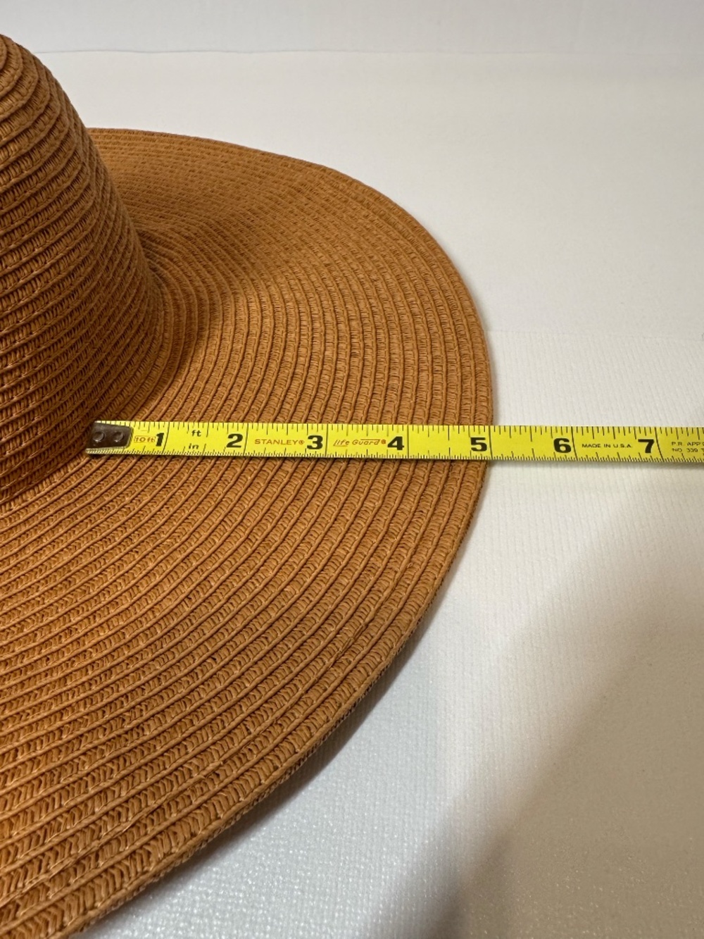 J. Crew Camel Wide Brim Floppy Sun Hat Packable Beach & Resort Hat - Picture 6 of 8